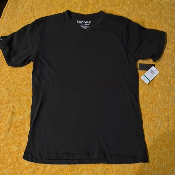 Buffalo David Bitton-Dark Gray/Brown Cannon Takko  -Boys L- T-Shirt - Picture 3 of 6